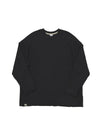 VINTAGE P DYEING CUT OUT BOX TEE Black - A NOTHING - BALAAN 1