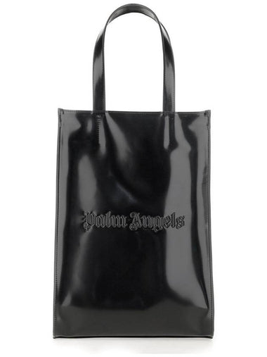 Palm Angels Tote Bag With Logo - PALM ANGELS - BALAAN 1