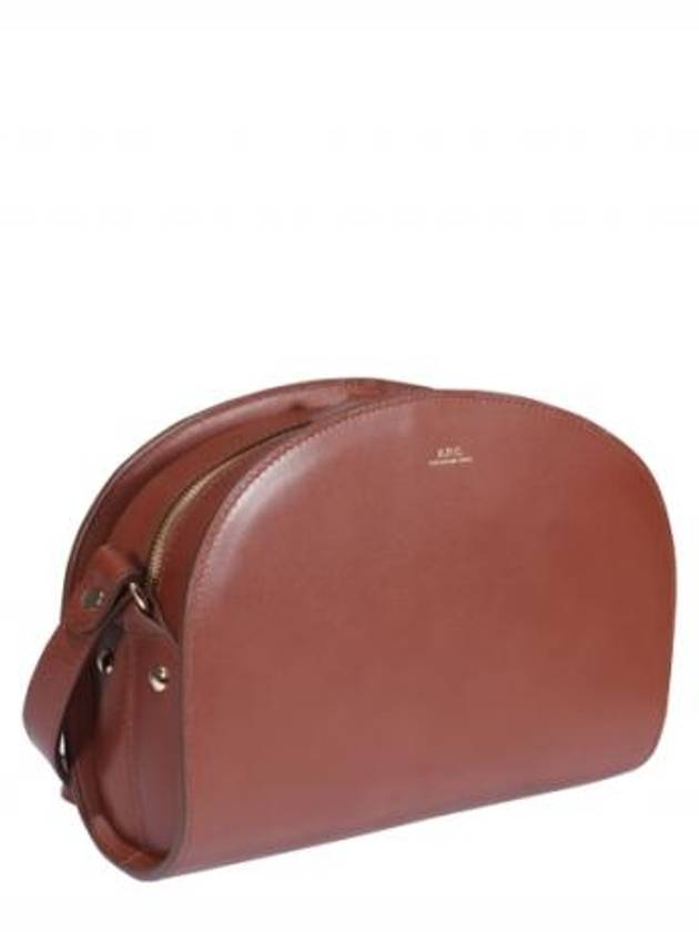 Demi Lune Half Moon Cross Bag Brown - A.P.C. - BALAAN 3