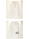 Logo Patch Hoodie White - ACNE STUDIOS - BALAAN 5