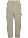 Logo Twill Cotton Cargo Track Pants Sand - STONE ISLAND - BALAAN 2