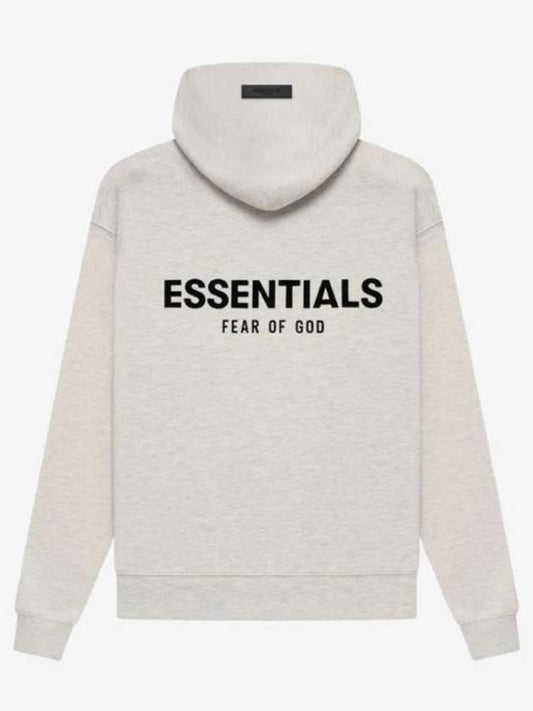 Fear of God Essentials The Core Collection Hooded Light Oat - FEAR OF GOD ESSENTIALS - BALAAN 1