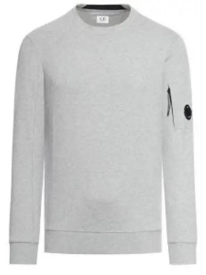 Diagonal Raised Fleece Sweatshirt Grey - CP COMPANY - BALAAN 2