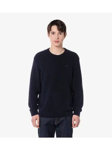 Men s Boucle Pullover Navy - LACOSTE - BALAAN 1