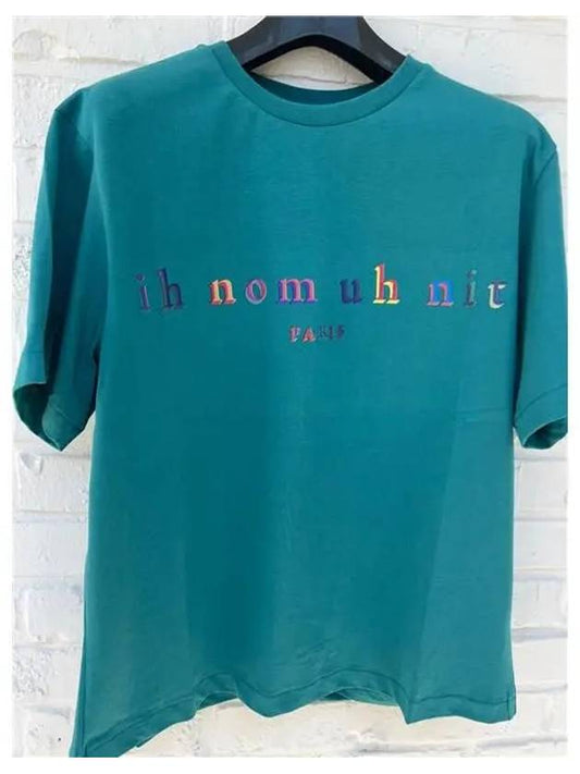 Rainbow Short Sleeve TShirt NUS22214 158 - IH NOM UH NIT - BALAAN 1