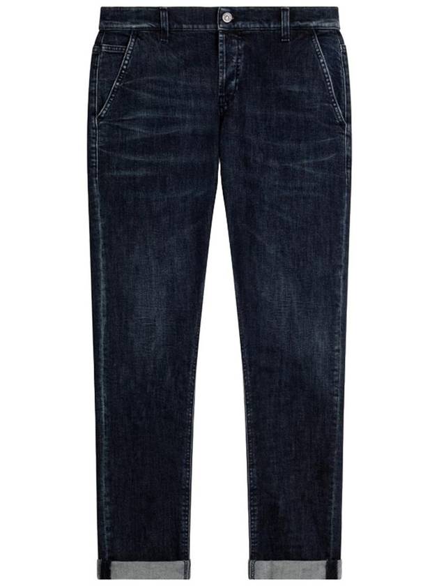 Denim Straight Pants UP439 DS0257U GV7 800 DENIM - DONDUP - BALAAN 2