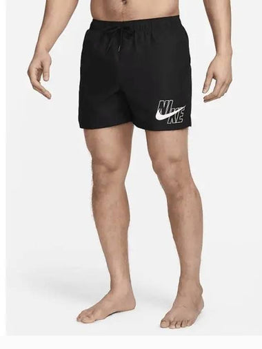 Swim Men s 5 Inch Bali Shorts Black White DQ6872 010 699602 - NIKE - BALAAN 1