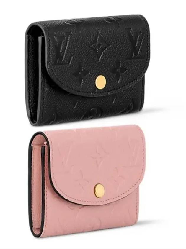 Rosalie Monogram Coin Purse Black - LOUIS VUITTON - BALAAN 3