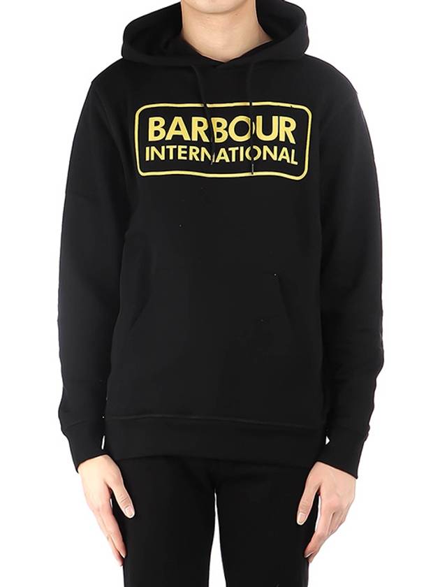 International Pop Over Hoodie Black - BARBOUR - BALAAN 2