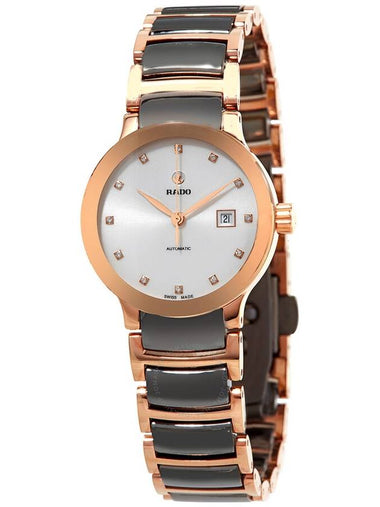 Rado Automatic Diamond Silver Dial Ladies Watch R30183762 - RADO - BALAAN 1