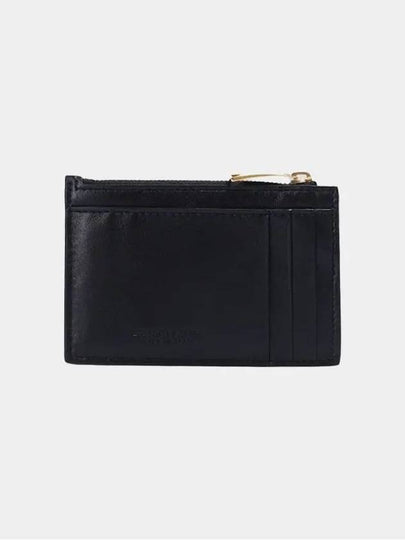 Zipper Key Pouch Card Wallet Black - BOTTEGA VENETA - BALAAN 2