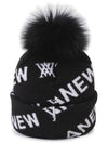 Official Striped Wadding Knit Cap BK - ANEWGOLF - BALAAN 2