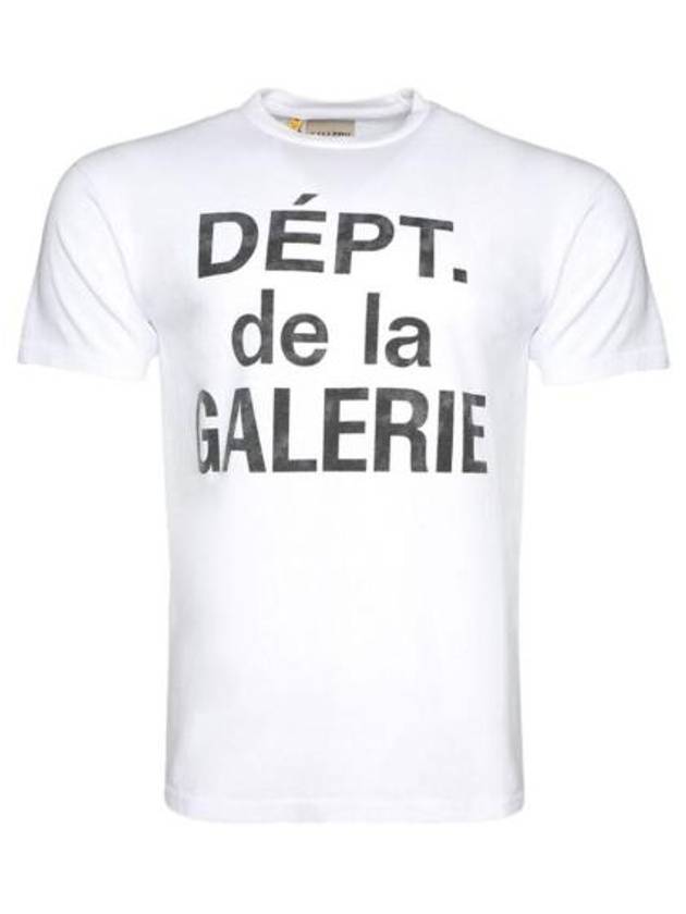 Classic Short Sleeve T-Shirt White - GALLERY DEPT. - BALAAN 1