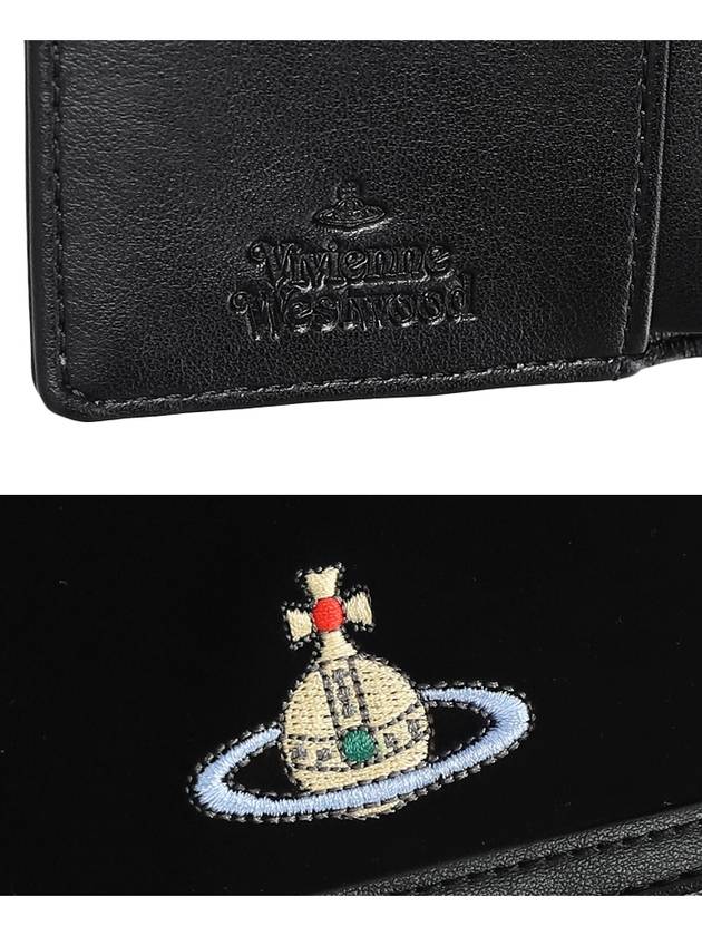 Small Prime Half Wallet Black - VIVIENNE WESTWOOD - BALAAN 6