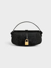 Women's Tabu Strap Shoulder Bag Lizard Black - CELINE - BALAAN 2