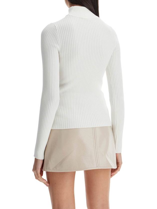 Funnel Neck Knit Top PERMPU022FI0001 - COURREGES - BALAAN 4