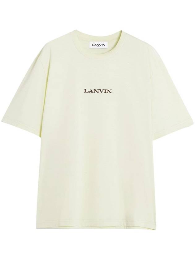 LANVIN T-SHIRT BRODÉ LANVIN BOUCLETTE - LANVIN - BALAAN 1