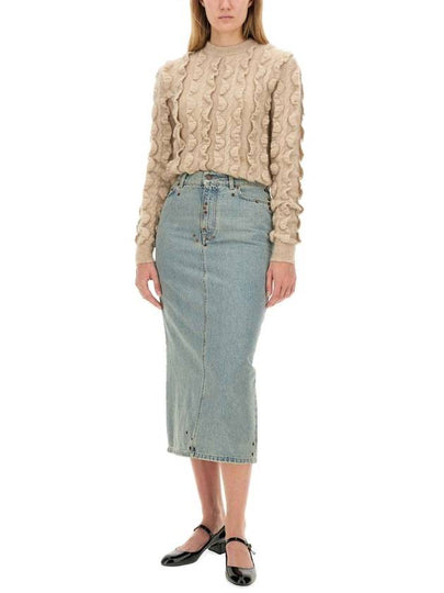 DENIM SKIRT - MOSCHINO - BALAAN 2