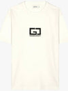 Symbol logo printed short sleeve t shirt GEE236 101 white - GEECOON - BALAAN 2