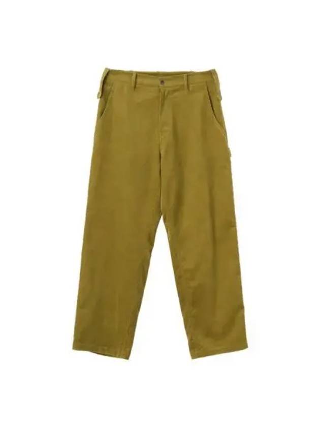 corduroy work pants olive - SCULPTOR - BALAAN 1