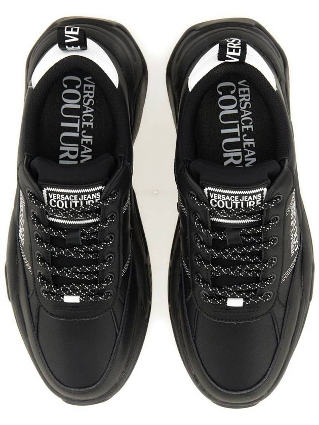 Versace Jeans Couture Sneaker With Logo - VERSACE - BALAAN 6