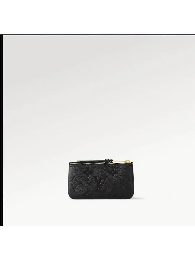 Monogram Empreinte Key Pouch Black - LOUIS VUITTON - BALAAN 7