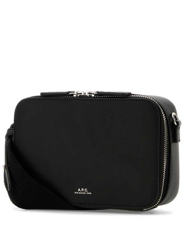 Calfskin Soho Camera Cross Bag Black - A.P.C. - BALAAN 3