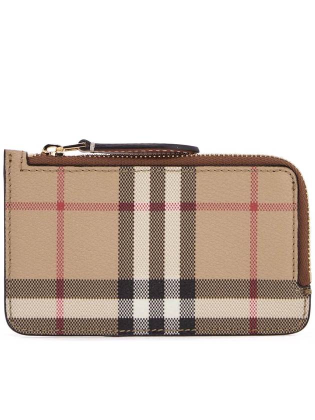 Check Card Wallet Archive Beige - BURBERRY - BALAAN 2