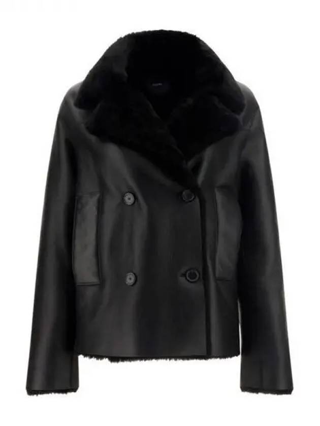 Shearling collar lambskin double jacket 271372 - JOSEPH - BALAAN 1