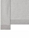 Wappen Patch Garment Dyed Sweatshirt Grey - STONE ISLAND - BALAAN 5