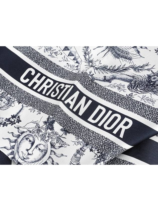 Toile De Jouy Scarf Grey - DIOR - BALAAN 2