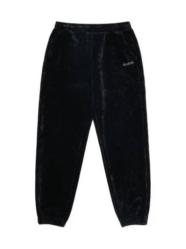 KODAK Cinekodak Corduroy Regular Fit Jogger Pants BLACK - KODO - BALAAN 1