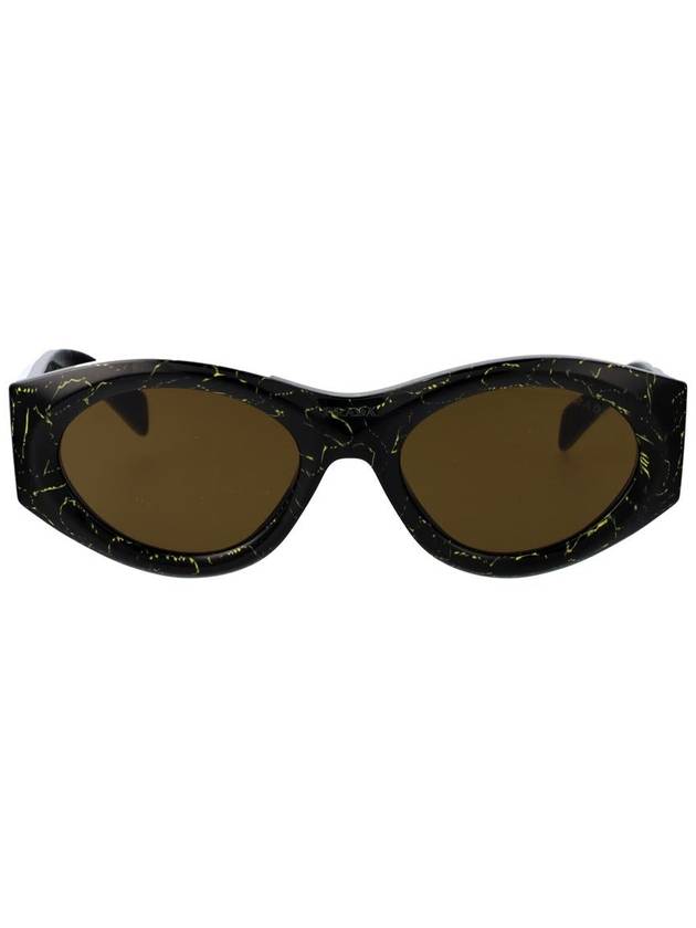 PR 20ZS Black Yellow Marble - PRADA - BALAAN 2