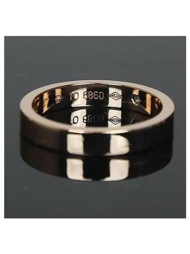 B4086400 1 point 18K pink gold 3mm engraving No 7 - CARTIER - BALAAN 5