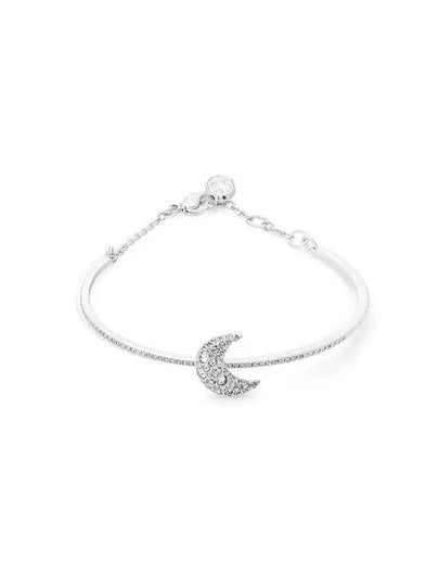 Sublima Moon Crystal Bangle Bracelet Silver - SWAROVSKI - BALAAN 2