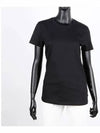 Logo Patch Jersey Cotton Short Sleeve T-Shirt Black - MONCLER - BALAAN 3