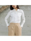 Flare Two-Pocket Shirt White - RS9SEOUL - BALAAN 3