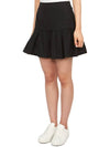 Taffeta Mini A-Line Skirt Black - MONCLER - BALAAN 3