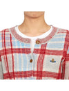 cardigan MADRAS CARDI 18030037 K002N O104 Madras - VIVIENNE WESTWOOD - BALAAN 11