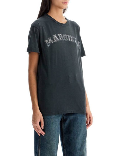 logo t-shirt with - MAISON MARGIELA - BALAAN 2