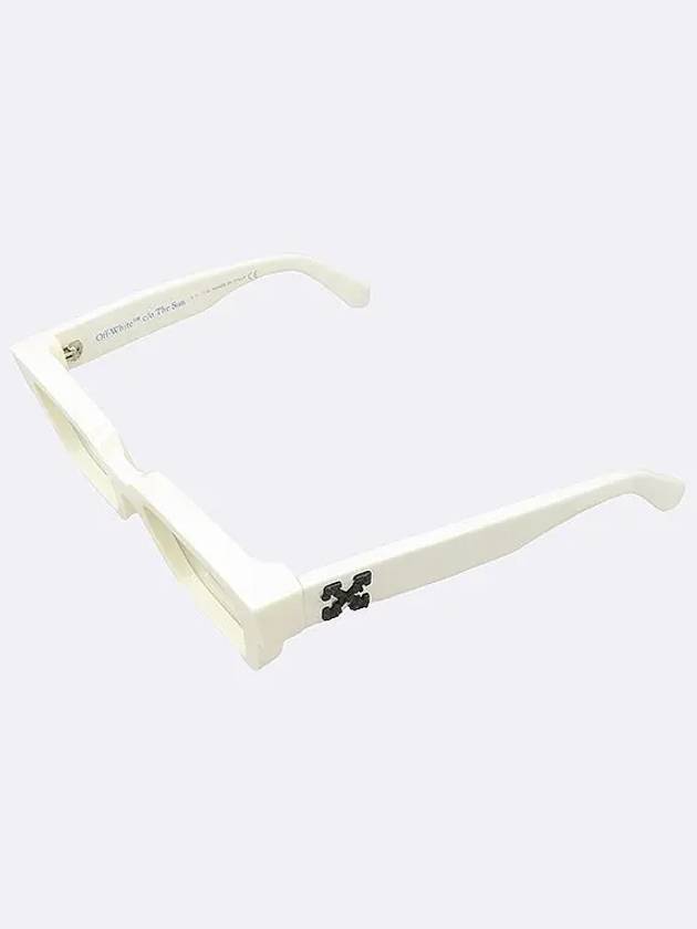 OW40001U white color side logo sunglasses - OFF WHITE - BALAAN 3