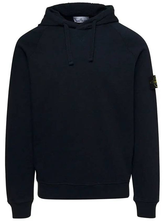 Men's Waffen Patch OLD Treatment Cotton Hoodie Navy - STONE ISLAND - BALAAN 2