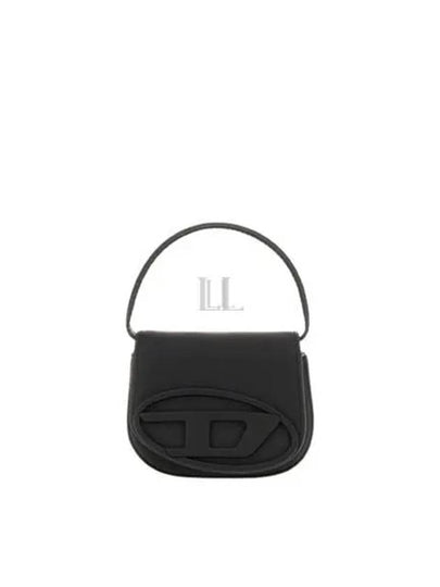 1DR Iconic Leather Mini Bag Black - DIESEL - BALAAN 2