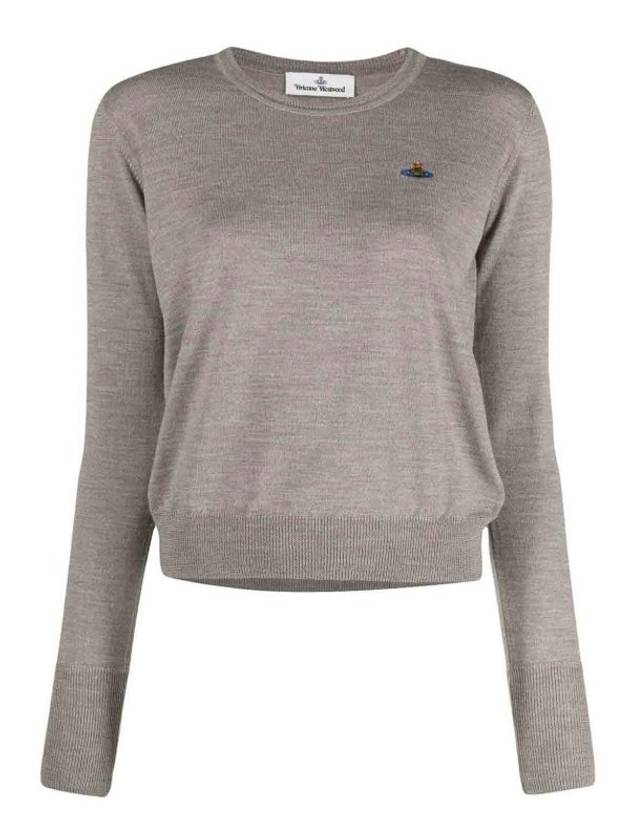 Bea Jumper Knit Top Grey - VIVIENNE WESTWOOD - BALAAN 2