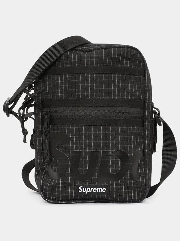 Patch logo multi pocket men s side bag SS24B17 BLACK - SUPREME - BALAAN 3