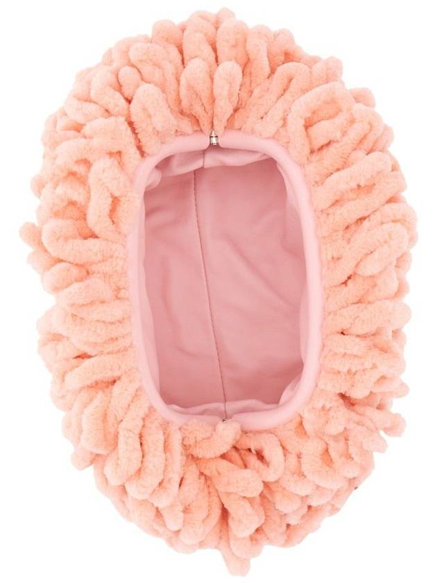 Chenille Mini Pouch Bag Pink - BOTTEGA VENETA - BALAAN 5