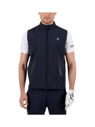 Golf Stripe Vest Blue Navy - HYDROGEN - BALAAN 2