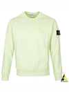 Wappen Patch Crew Neck Sweatshirt Green - STONE ISLAND - BALAAN 2