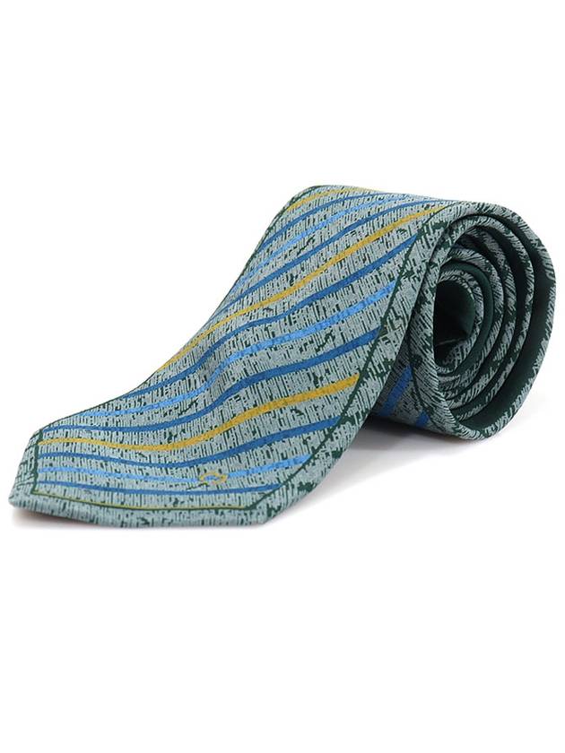 Milashon 100 silk multi color striped pattern tie - ETC - BALAAN 2