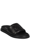 Aqua Quilted Smooth Calfskin Sandal Black - DIOR - BALAAN 3